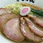 麺屋くろ松 - 美味しいチャーシュー