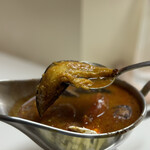 かれーの店 うどん  - 焼きナス