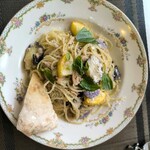 Trattoria YOSORO - 夏野菜のペペロンチーノ