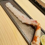 湘南沖地蟹専門店ふじ月 - 蟹しゃぶ(レア）
