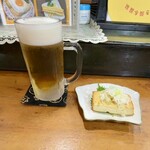 いわきっ子 - 生ビールとお通し