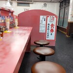 山岡家 - 同じく、珍しく閑散としてました