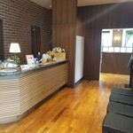 カフェ フォリオ - 店内へのアプローチ