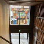 HEARTH SMOKED GRILL＆GALETTE - 2階から通り向かいを見る