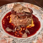 bistro La vie - フォアグラのポワレとトリュフ