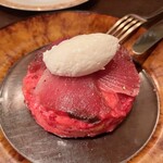 bistro La vie - カツオのカルパッチョ