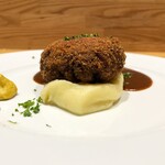 洋食 おがた - メイン　ミンチカツ