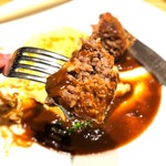 洋食 おがた - メイン　ミンチカツ