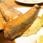 洋食 おがた - 魚フライ　カマス