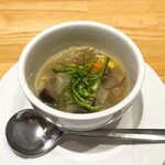洋食 おがた - スープ