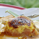 カフェ テーブルテラス - リンゴのデザートプレート