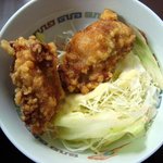 極味 - 本日のサービス・カラアゲ