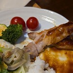 キッチン ブルー グローブ - 太いロースソテー