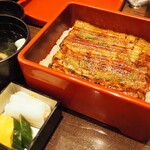 新宿 うなぎ菊川 - 鰻重