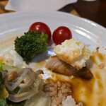 キッチン ブルー グローブ - ポテサラを忘れてた！、