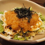 新宿 うなぎ菊川 - 豚しゃぶサラダ