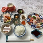 ホテル　栄屋 - 【夕食】最初の配膳