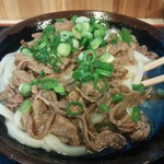 手打十段 うどんバカ一代 - 肉うどん　アップ