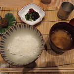 割烹さいお - 〆の食事