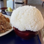 食事館八幡太郎 - ライス大盛り