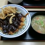 かつや - 味噌カツ丼(梅)