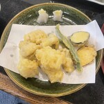 こぶし - ハモの天ぷら