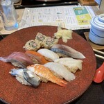 秋田港 - １個食べた後。