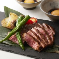 国産牛のタリアータ（100ｇ）　すき焼き仕立て