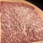 北海道焼肉 北うし - びえい和牛サーロイン焼しゃぶ