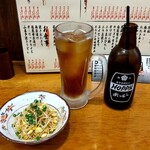 山喜多 - もやしナムル　ホッピー黒