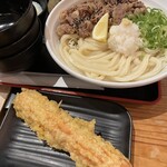 うどん居酒屋 江戸堀 - 巨大ちくわ天