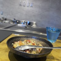 ステーキハウス アクア - 鉄板焼きご飯　3種類の中から選ばせて下さいます。　3回来て全ての味を食べたくなると思います。　