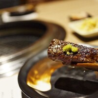 近江うし 焼肉 にくTATSU 青山本店 - 「上タン塩・極上ステーキ（サーロイン）・赤身ステーキ（カメノコ）」