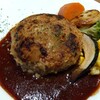 肉食家さんのハンバーグ にくきゅうグリル