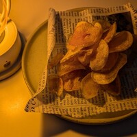 TRATTORIA KIKUYA - お通しのポテチ