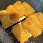 笑龍 - とうもろこしの揚げ物