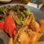 笑龍 - 尻尾まで美味しい海老　メニューの名前失念