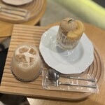 アンドテイ - 『日本茶ミルクティー』『スコーンパフェ』