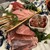 直心 - 料理写真:とてもゴージャスなマグロ盛り合わせ。下のマグロかまは後でかま焼きにしてサーブ。