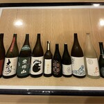 鮨桂太 - 本日の日本酒