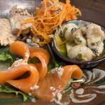 cafe島むん＋ - 前菜盛り合わせ