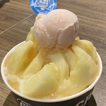 H's CREAM - スノーアイス桃
