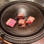 キャラバン - 途中で暑い鉄板を重ねてくれました