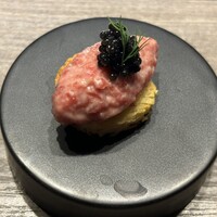 USHIGORO S. GINZA - キャビアはお味がしっかりしてるので、楽しめます♪