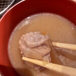 とんかつ目黒こがね - この豚汁〜美味いっ