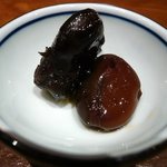 うどん棒 - 突き出しです。あっ。全員に出る訳じゃないですよ。私は今回、お初なので常連さんでも無いし。