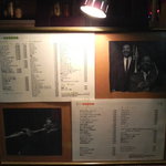 リスボン - メニュー看板