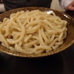 夢ノ弥 - 三代目豚骨魚介つけ麺（冷たい麺），
       大盛りで850円です。