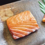 海鮮処 番屋 - 定食の鮭の味噌漬け
