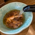 手打そば 三咲 - こちらにも注ぐ